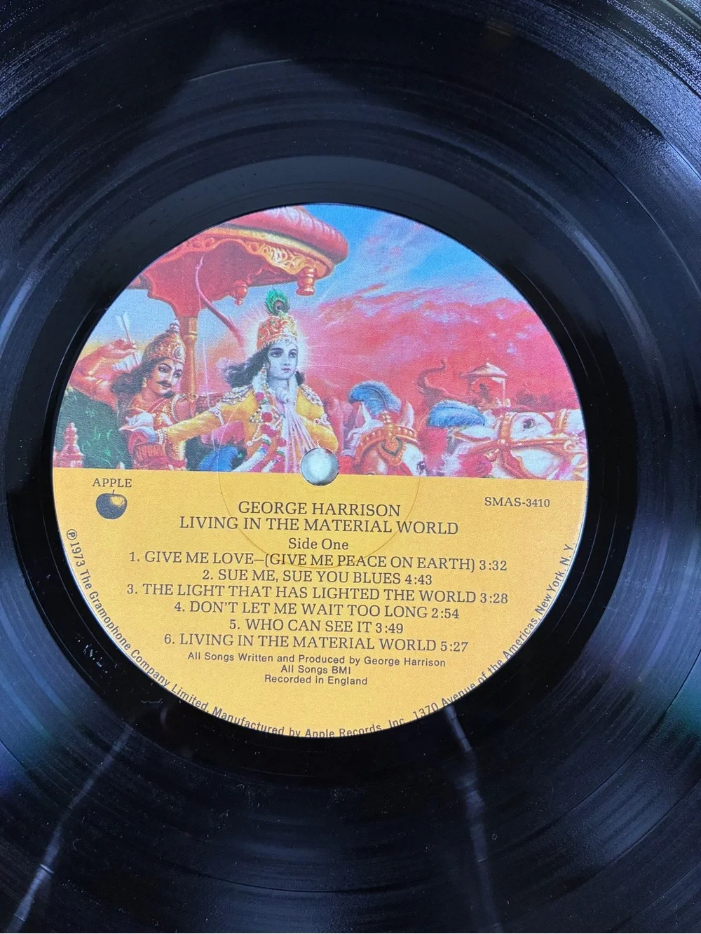 George Harrison – Living in the Material World (1973 Original US Pressing)